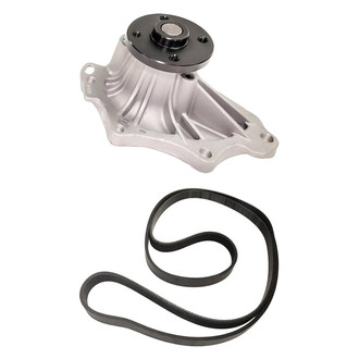 Replacement - Engine Coolant Water Pump and Drive Belt Kit
