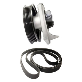 Replacement - Engine Coolant Water Pump and Drive Belt Kit