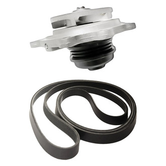 Replacement - Engine Coolant Water Pump and Drive Belt Kit