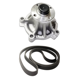 Replacement - Engine Coolant Water Pump and Drive Belt Kit
