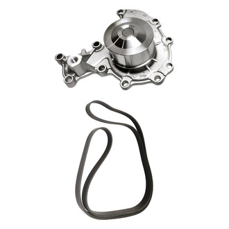 Replacement - Engine Coolant Water Pump and Drive Belt Kit