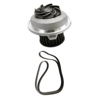Replacement - Engine Coolant Water Pump and Drive Belt Kit