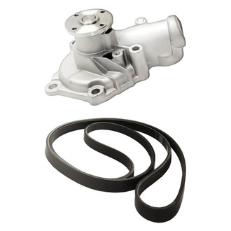 Replacement - Engine Coolant Water Pump and Drive Belt Kit