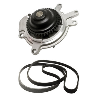 Replacement - Engine Coolant Water Pump and Drive Belt Kit