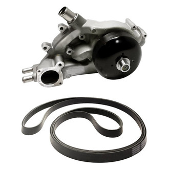 Replacement - Engine Coolant Water Pump and Drive Belt Kit