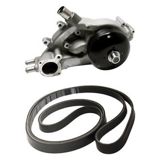 Replacement - Engine Coolant Water Pump and Drive Belt Kit
