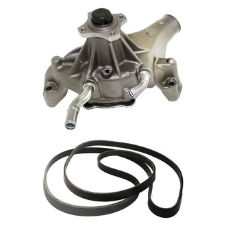 Replacement - Engine Coolant Water Pump and Drive Belt Kit