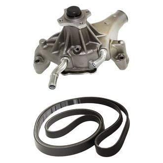 Replacement - Engine Coolant Water Pump and Drive Belt Kit