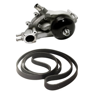 Replacement - Engine Coolant Water Pump and Drive Belt Kit