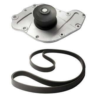 Replacement - Engine Coolant Water Pump and Drive Belt Kit