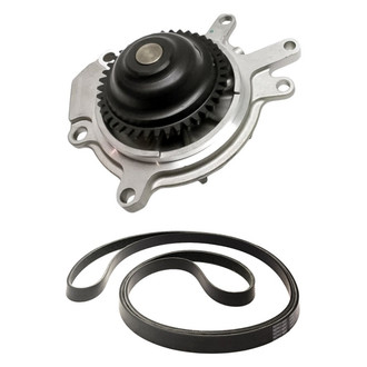 Replacement - Engine Coolant Water Pump and Drive Belt Kit