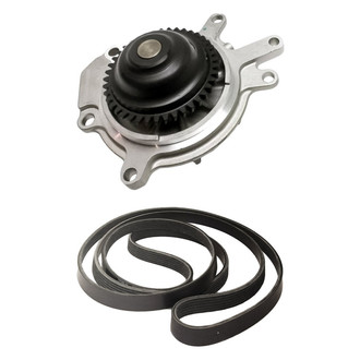 Replacement - Engine Coolant Water Pump and Drive Belt Kit