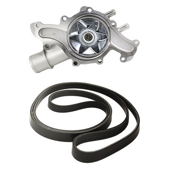 Replacement - Engine Coolant Water Pump and Drive Belt Kit