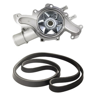 Replacement - Engine Coolant Water Pump and Drive Belt Kit
