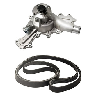 Replacement - Engine Coolant Water Pump and Drive Belt Kit