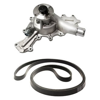 Replacement - Engine Coolant Water Pump and Drive Belt Kit