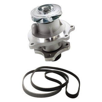 Replacement - Engine Coolant Water Pump and Drive Belt Kit