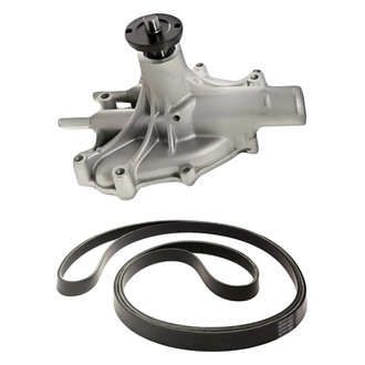 Replacement - Engine Coolant Water Pump and Drive Belt Kit