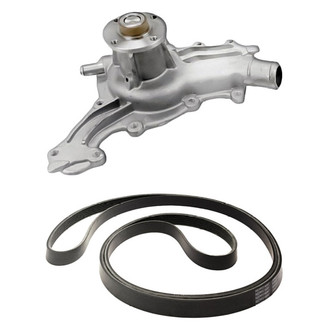 Replacement - Engine Coolant Water Pump and Drive Belt Kit