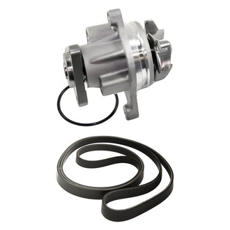 Replacement - Engine Coolant Water Pump and Drive Belt Kit