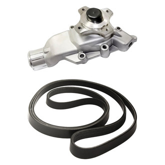 Replacement - Engine Coolant Water Pump and Drive Belt Kit