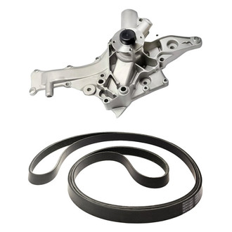 Replacement - Engine Coolant Water Pump and Drive Belt Kit