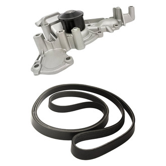 Replacement - Engine Coolant Water Pump and Drive Belt Kit