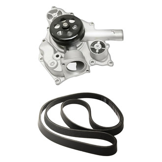 Replacement - Engine Coolant Water Pump and Drive Belt Kit