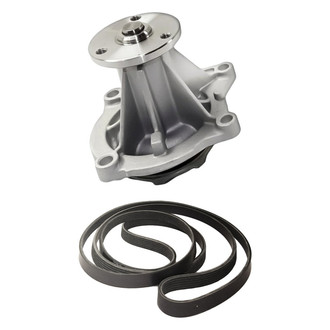 Replacement - Engine Coolant Water Pump and Drive Belt Kit