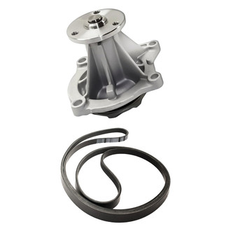 Replacement - Engine Coolant Water Pump and Drive Belt Kit