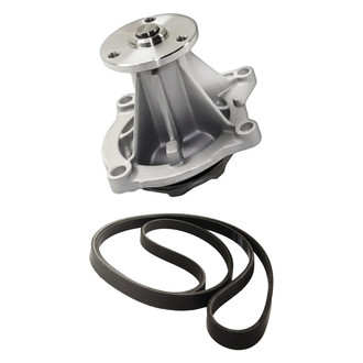 Replacement - Engine Coolant Water Pump and Drive Belt Kit