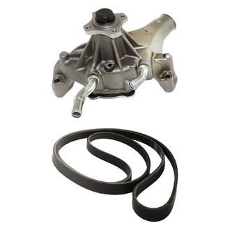 Replacement - Engine Coolant Water Pump and Drive Belt Kit
