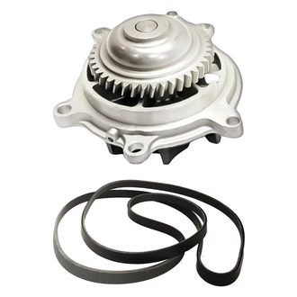 Replacement - Engine Coolant Water Pump and Drive Belt Kit