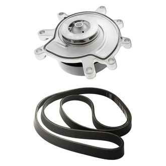 Replacement - Engine Coolant Water Pump and Drive Belt Kit