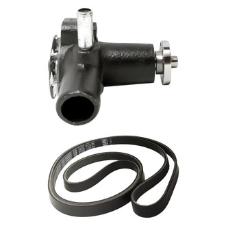 Replacement - Engine Coolant Water Pump and Drive Belt Kit
