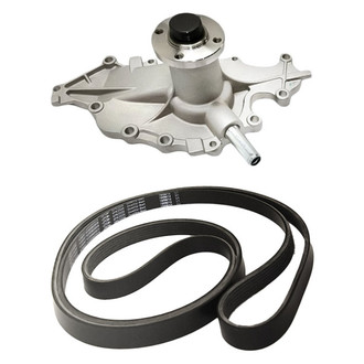 Replacement - Engine Coolant Water Pump and Drive Belt Kit