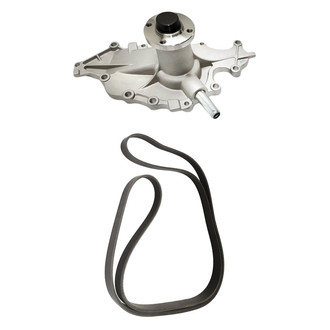 Replacement - Engine Coolant Water Pump and Drive Belt Kit