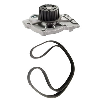 Replacement - Engine Coolant Water Pump and Drive Belt Kit