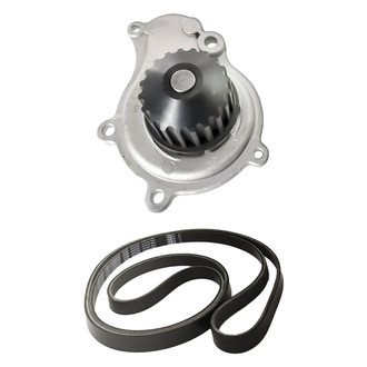 Replacement - Engine Coolant Water Pump and Drive Belt Kit