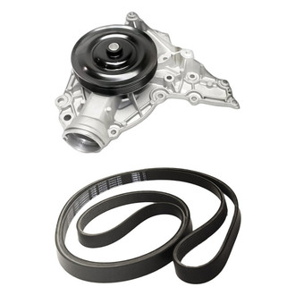 Replacement - Engine Coolant Water Pump and Drive Belt Kit