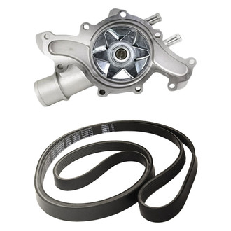 Replacement - Engine Coolant Water Pump and Drive Belt Kit