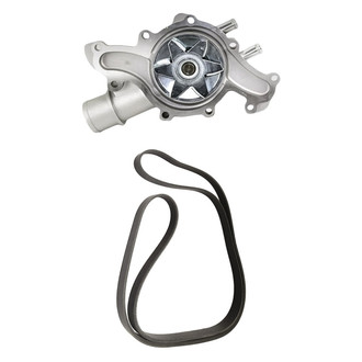 Replacement - Engine Coolant Water Pump and Drive Belt Kit