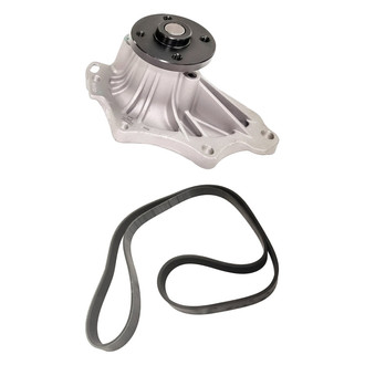 Replacement - Engine Coolant Water Pump and Drive Belt Kit