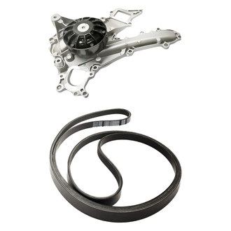 Replacement - Engine Coolant Water Pump and Drive Belt Kit