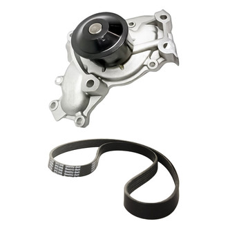 Replacement - Engine Coolant Water Pump and Drive Belt Kit