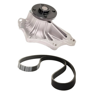 Replacement - Engine Coolant Water Pump and Drive Belt Kit