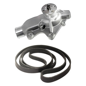 Replacement - Engine Coolant Water Pump and Drive Belt Kit
