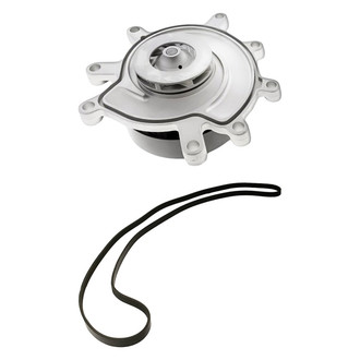 Replacement - Engine Coolant Water Pump and Drive Belt Kit