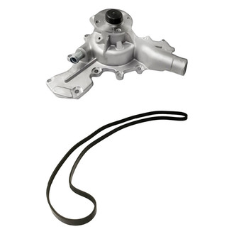 Replacement - Engine Coolant Water Pump and Drive Belt Kit
