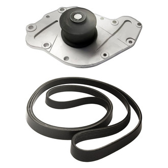 Replacement - Engine Coolant Water Pump and Drive Belt Kit